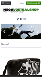 Mobile Screenshot of megavoetbalshop.com